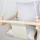Тканевые подвесные качели Infancy Клетка Молочные - изображение 2