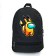 Рюкзак BIG Амонг Ас School Bag (Among Us -015) чорний (43 х 30 х 17 см) - зображення 1