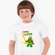 Детская футболка Лего Ниндзяго Ллойд Гармадон (LEGO Ninjago Masters of Spinjitzu Lloyd Montgomery Garmadon) (9224-2641) 146-152 см Хлопок Белый - изображение 3