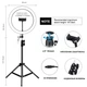 Кольцевой свет со стойкой Puluz PKT3050 RGB Ring Light 30см (30W) - изображение 9
