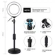 Кольцевой свет со стойкой Puluz PU391 Ring Light 12см (8W) - изображение 5