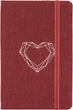 Деловая записная книга Optima Heart А5 128 л Красная (O27191-03) - изображение 4