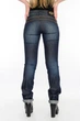 Женские джинсы Omat jeans 9519 Синие 28-34 - изображение 7