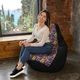 Крісло Мішок Груша Оксфорд Принт 120х85 Студія Комфорту розмір Стандарт Гітари - зображення 5