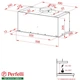 Вытяжка кухонная Perfelli BI 6512 A 1000 W LED - изображение 2