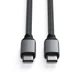 Kabel Satechi USB-C to USB-C 100W Space Gray (2 m) (ST-TCC2MM) - obraz 3