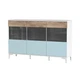 Греденция Т3 Picassa 1700x1100x550 голубая лагуна (GA106050202) - изображение 1