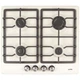 Варочная поверхность газовая Ventolux HG640 B2 CS (IVORY) - изображение 1