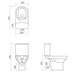 Унитаз-компакт CERSANIT CITY 602 NEW CLEAN ON 011 K35-036 с бачком и сиденьем дюропласт Soft Close - изображение 4
