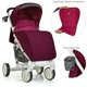 Коляска дитяча EL Camino ME 1011L ZETA BURGUNDY RED - зображення 6