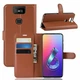 Классический чехол-книжка Deexe Book Type для ASUS Zenfone 6 ZS630KL - Brown - изображение 1