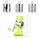 Овощерезка мультислайсер Tabletop Drum Grater Kitchen Master Терка для овощей и фруктов 3 насадки - изображение 3