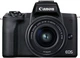 Цифрова камера Canon EOS M50 Mk2 + 15-45 IS STM Kit Black (4728C043) (6702931) - изображение 6