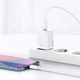 Сетевое зарядное устройство Baseus 20W Super Si Быстрая зарядка Quick Charger 3.0 Power Delivery 3.0 1Type-C 3A White (CCSUP-B02) - изображение 10
