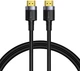 Кабель Baseus Cafule 4K HDMI Male to HDMI Male 2 м (CADKLF-F01) - зображення 1