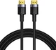 Kabel Baseus Cafule 4K HDMI Male - HDMI Male 3 m (CADKLF-G01) - obraz 1