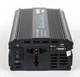 Перетворювач напруги(інвертор) UKC 12-220V 1200W + USB Black - зображення 5