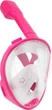 Детская полнолицевая панорамная маска для плавания FREE BREATH (XS) M2068G (Melad) Pink - изображение 1