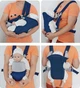 Слинг-рюкзак для переноски ребенка Baby Carriers EN71-2 Dark Blue ART 5436324 - изображение 3