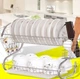 Універсальна стійка для сушіння та зберігання посуду kitchen storage rack - зображення 4