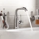 Cмеситель для раковины однорукояточный GROHE Essence M-Size хром латунь с донным клапаном 23462001 - изображение 3