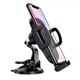 Автотримач для телефона BOROFONE BH37 Route push type suction cup car holder Black (6931474738486) - изображение 5