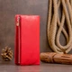 Вертикальный кошелек на кнопке женский ST Leather 19202 Красный - изображение 6