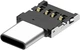 Адаптер Lapara OTG USB Type-C - USB 2.0 Type-A для смартфонів/планшетів із підтримкою OTG (LA-OTG-Type-C-adaptor) - зображення 1