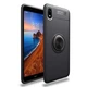 Чехол TPU Ring для Xiaomi Redmi 7A бампер оригинальный с кольцом Black - изображение 1