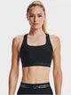 Спортивный топ для бега женский Under Armour Crossback Mid Bra 1361034-001 XS Черный (194514013530) - изображение 7