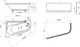 Ванна акриловая RAVAK Chrome 170x105 CA41000000 правосторонняя - изображение 3
