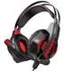 Ігрові навушники Hoco Gaming Cool Tour W102 з мікрофоном і LED підсвічуванням дротові Black-red (W102R) - зображення 1