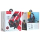 Ігрові навушники Hoco Gaming Cool Tour W102 з мікрофоном і LED підсвічуванням дротові Black-red (W102R) - зображення 8