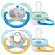 Smoczek ortodontyczny Philips AVENT Ultra Air Animals 0-6m 2 szt SCF080/05 (8710103949336) - obraz 2