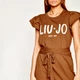 Плаття Liu Jo FA0416J5703BROWN S максі коричневе - изображение 4