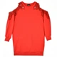 Плаття Ermanno Scervino AB51/FEA/751 XS плечі ажур червоне - изображение 1