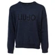 Джемпер Liu Jo T69068MA09E M з люрексом синій - изображение 1