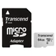 Карта памяти Transcend 64GB microSDXC class 10 UHS-I U1 (TS64GUSD300S-A) - изображение 1