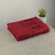 Бавовняний рушник для обличчя GM Textile 50х90см BambooN 450г/м2 (Червоний) - зображення 1