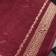Махровое полотенце GM Textile 50х90см Caesar 450г/м2 (Бордовый) - изображение 2