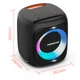 Портативна бездротова Bluetooth колонка Hopestar 50Вт Black з вологозахистом бездротовим мікрофоном і функцією зарядки пристроїв - изображение 7