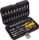 Набор насадок торцевых MASTERTOOL CrV 1/4" 4-14 мм, 46 шт (78-2047) - изображение 10