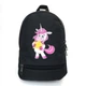 Рюкзак детский Единорог 0021 ( Unicorn ) Cappuccino Toys EDN-0021 black черный - изображение 1