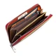 Гаманець жіночий стильний для купюр і карток ST Leather 18379 (SB71) на блискавці Бордовий - зображення 4