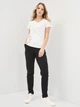 Футболка хлопковая женская Armani Exchange 10520.2 M Белая - изображение 3