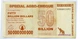Банкнота Зимбабве 50 млрд. долларов, агро-чек 2008 года, сохранность нормальная - изображение 1