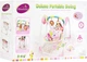 Кресло-качалка Mastela Deluxe Portable Swing Розовая (6946943865198) - изображение 7