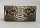 Кошелек из кожи питона Ekzotic Leather Бежевый (snw 48) - изображение 2