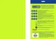 Бумага цветная неоновая Buromax EUROMAX NEON 20 листов А4 80 г/м2 зеленый (BM.2721520E-04) - изображение 2