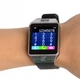 Смарт часы Smart Watch дисплей 1.56 дюйм с камерой 1.3 Мп Чёрно-серебряные (DZ09) - изображение 9